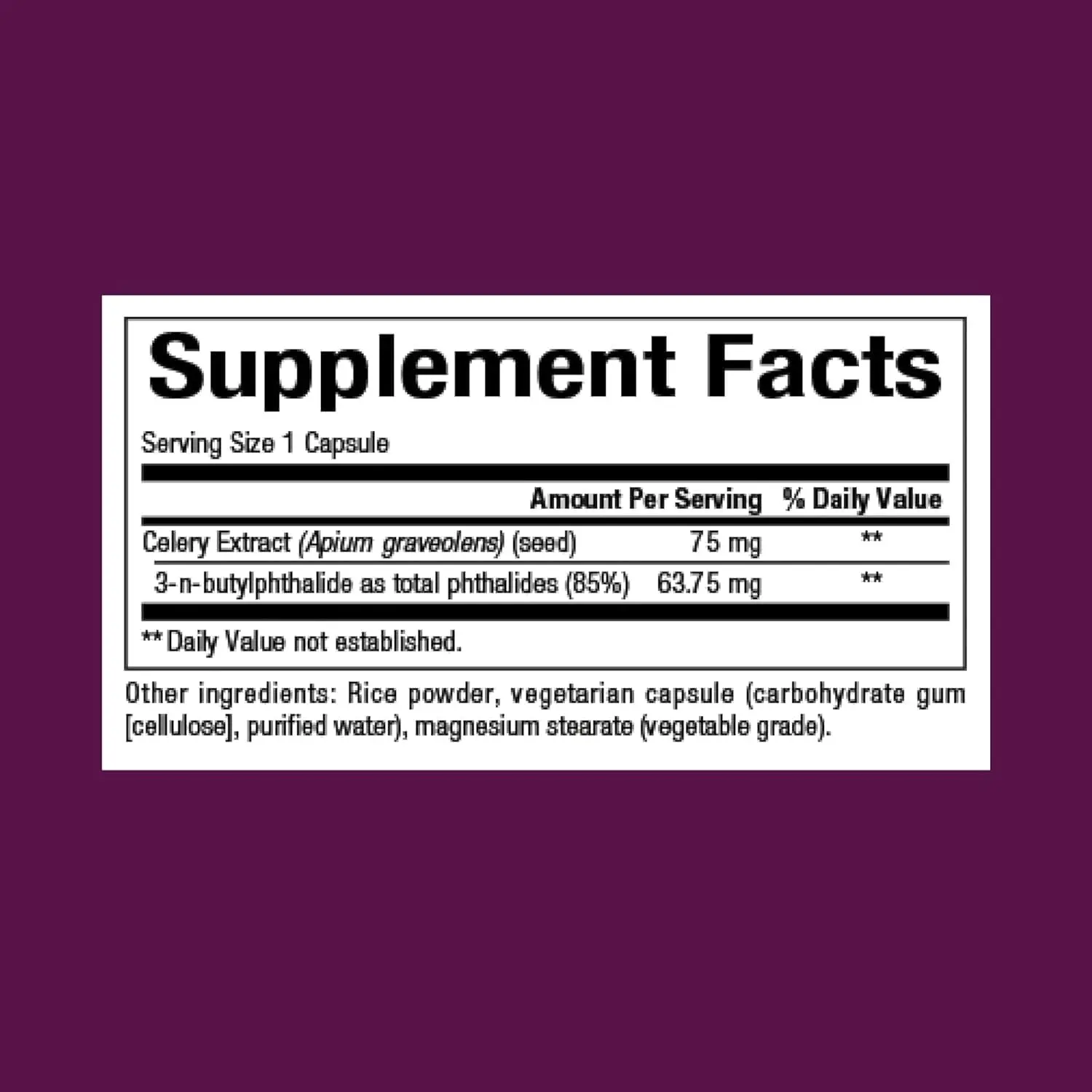 Nasiona selera, skoncentrowany ekstrakt z selera dla zdrowego krążenia krwi i wsparcia serca