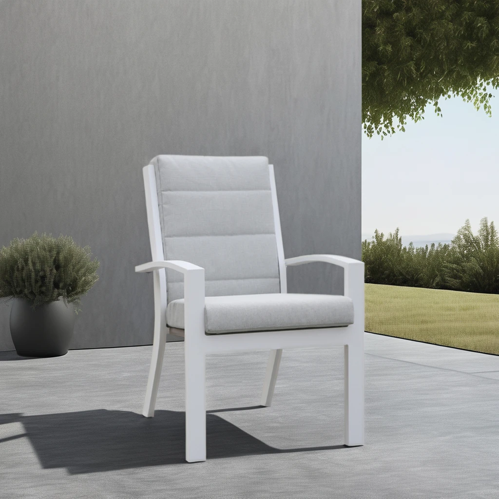 Outdoor Furniture Xl - ds- One Seat Stacking Modern Midura