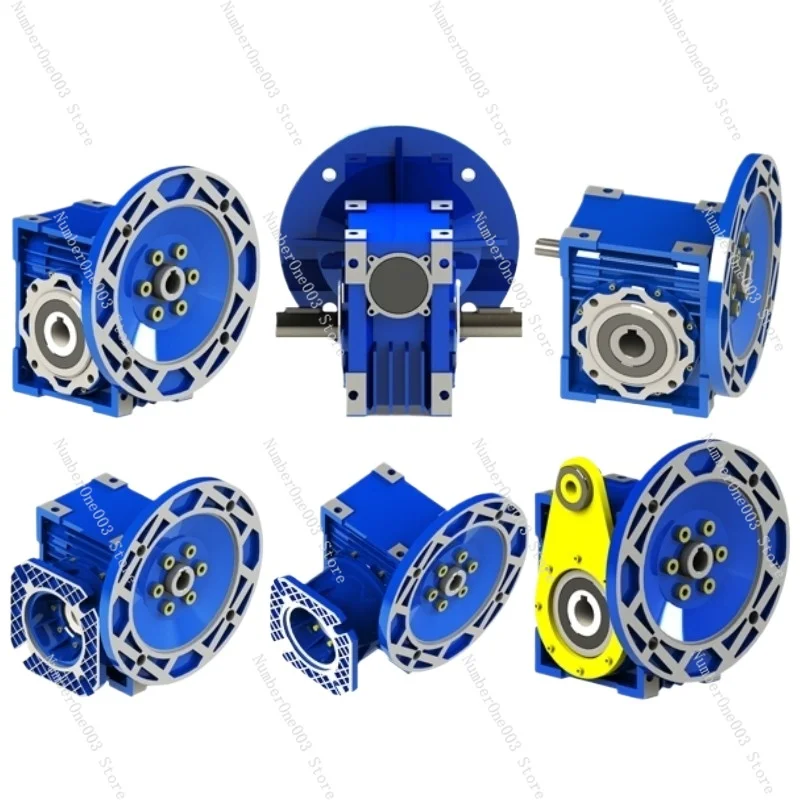 

Small Worm Gear Reducer RV Aluminum Shell 30/40/50/63/75 Turbo Servo Motor Gearbox