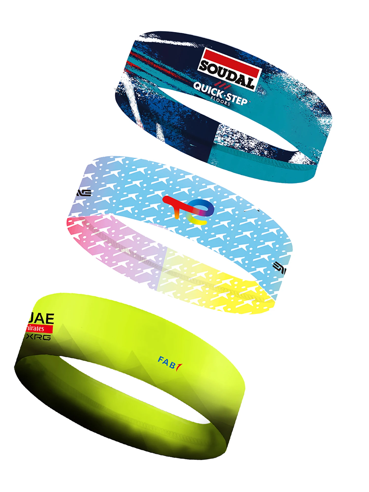 AliExpress NONE Team Quick Step Breathable Antiperspirant Band 2026 UAE White Cycling Headband Men Women Outdoor Runing Sporting Headwear