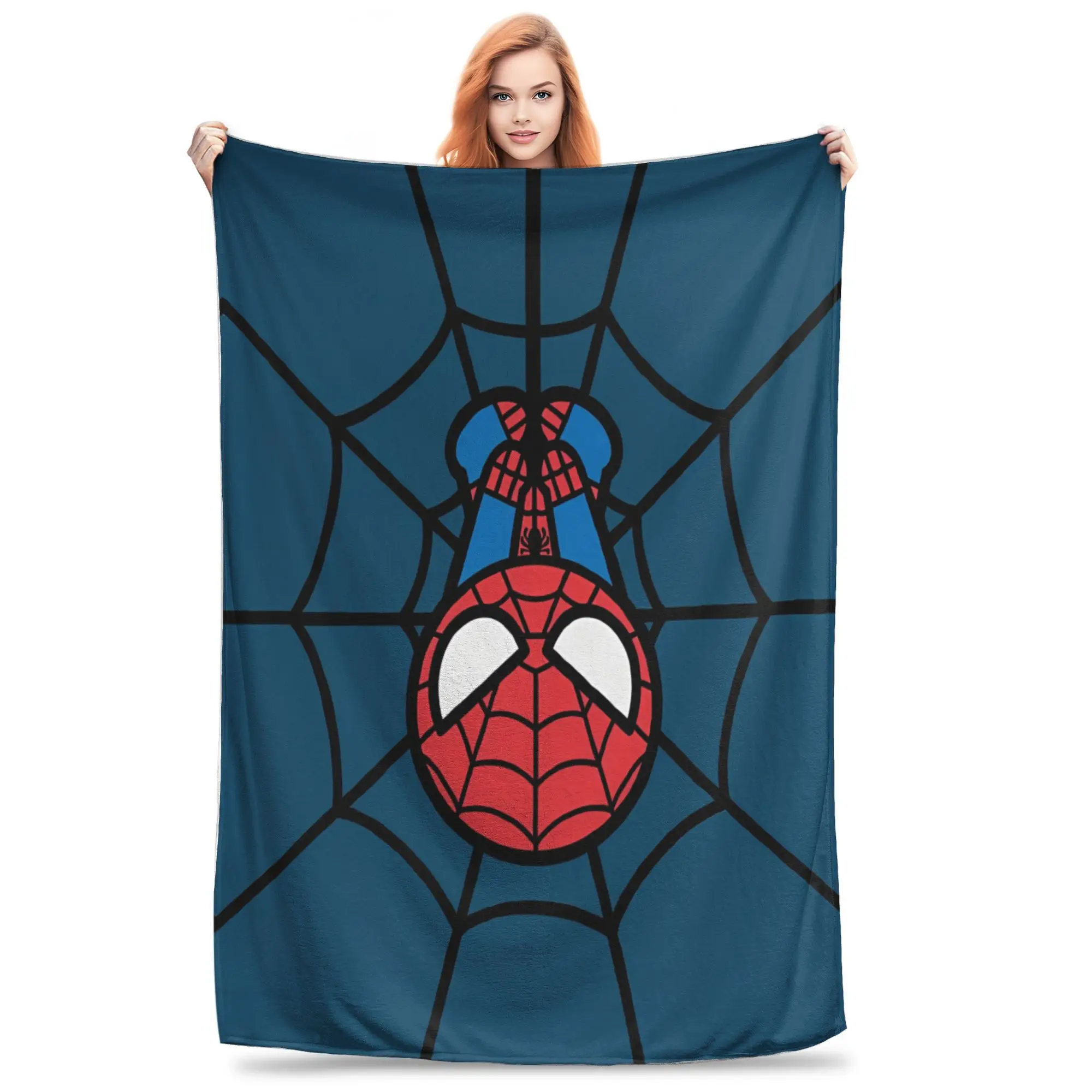 

New Arrival Spider Man Blankets Lightweight Thin Fleece Cozy Throw Blanket Machine Washable
