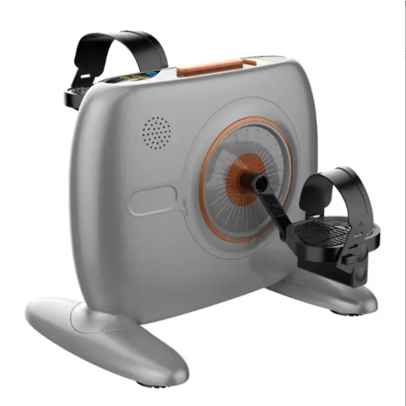 Under Desk Bike Pedal Exerciser Low Impact Portable Mini Cycle Bike Office Desk Sit-Down Equipment Machine