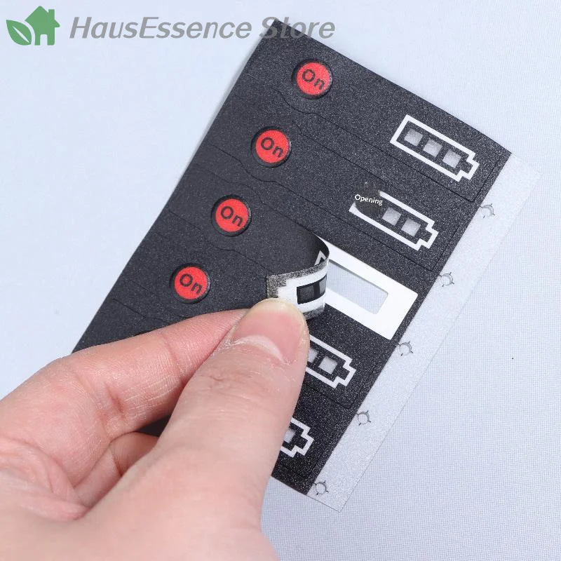 ※Excellent Grade 5/10Pcs 14.4V 18V Lithium Power Cell Case LED Key Sticker Label with Easy to User-Friendly Features for