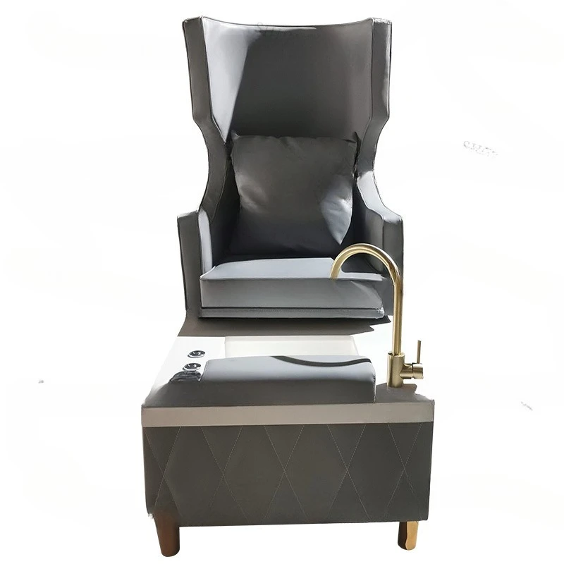 

Rotatable Nail Art Sofa High-end Sauna Foot Bath Club Therapy Sofa Salon Furniture