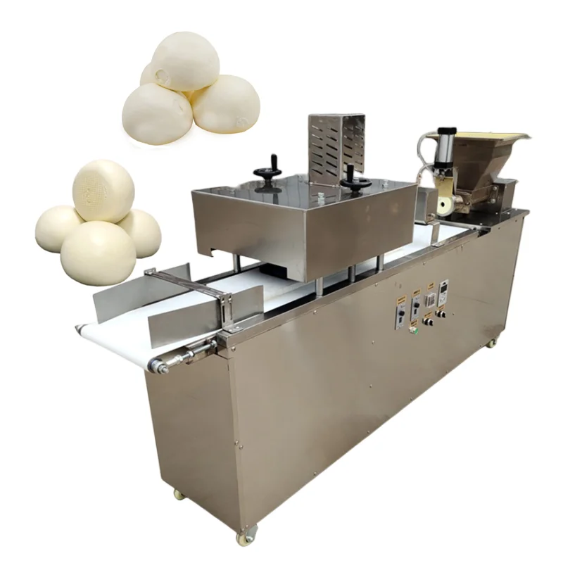 110/220V Stainless Steel Automatic Large 200g Bread Cookie Dough Ball Cutting Making Machine Dough Cutter Divider Rounder Maker