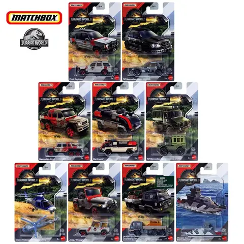 2025 मैटल मैचबॉक्स कार मॉडल जुरासिक वर्ल्ड मूवी उसी कार सिमुलेशन मिश्र धातु कार मॉडल बेंज संग्रह लड़का खिलौना उपहार के साथ 12 best sales ऑटो दुनिया - №7