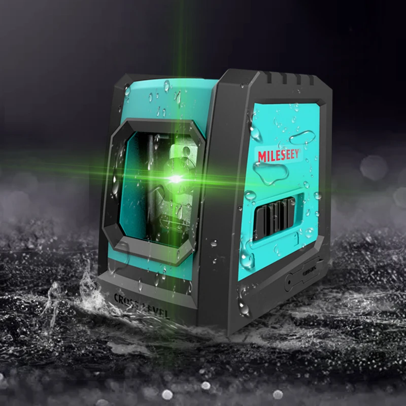 360° Green Beam Rotary Laser Level – Mini USB, Wall-Mountable, Outdoor Construction Tripod, High Precision