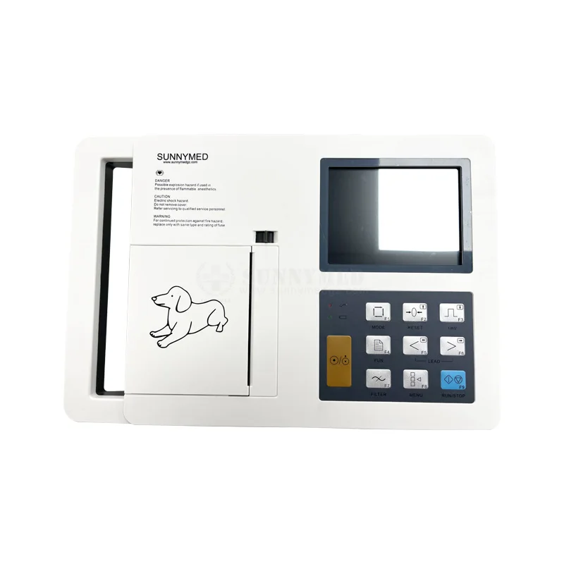 SY-W002 Pet Clinical Veterinary ECG Machine Three Channel 12 Lead Electrocardiograph ECG