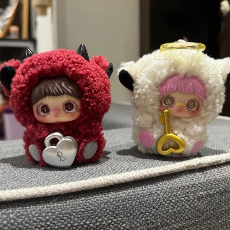 정품 메이메이 러브 엔들리스 블라인드 박스 장난감 귀여운 인형 미스터리 박스 소녀 가방 펜던트 인형 생일 남자친구 생일 선물