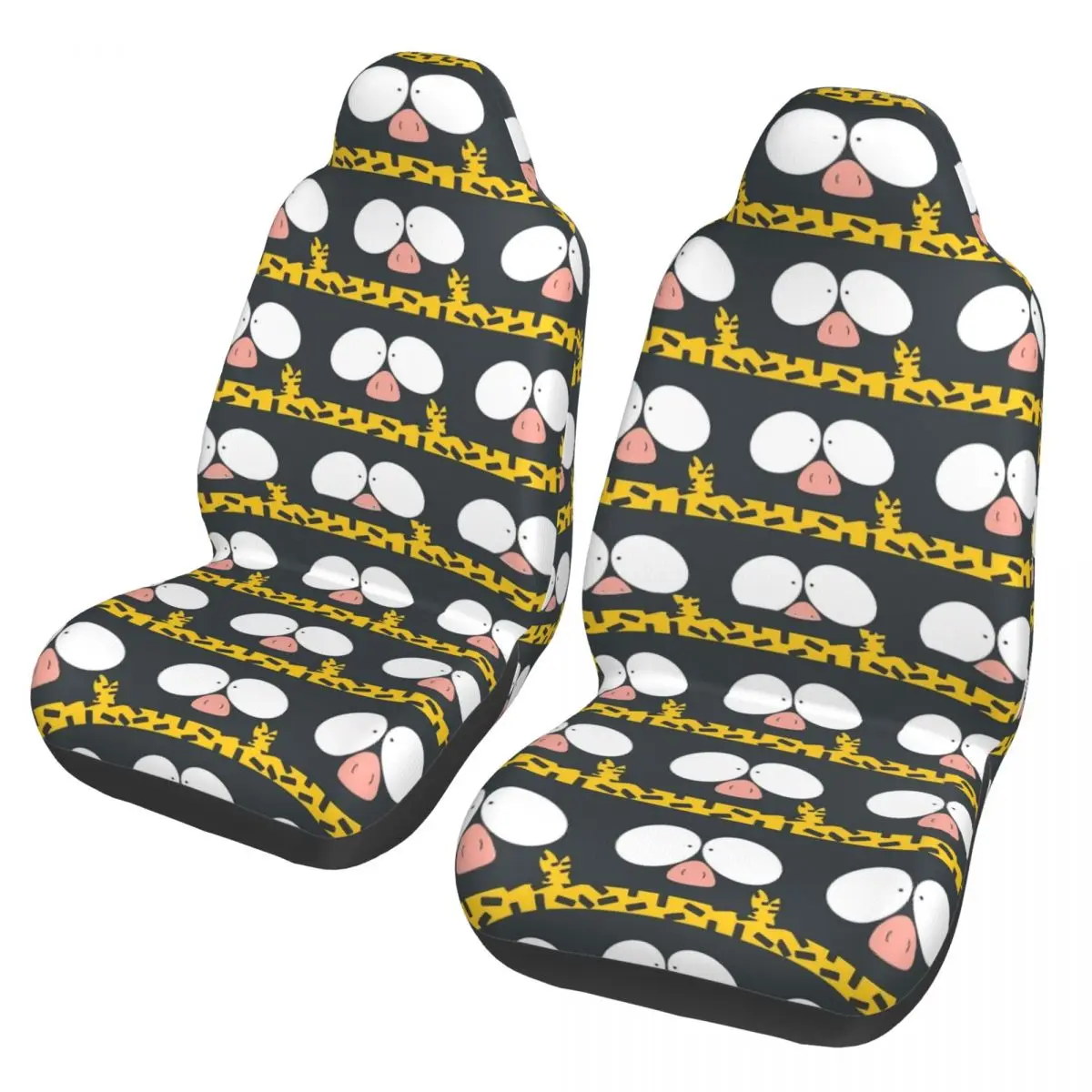 P-Chan Chibi Ranmas Anime Manga Universal Car Seat Cover Waterproof For SUV Car Seat Covers Polyester Car Accessories