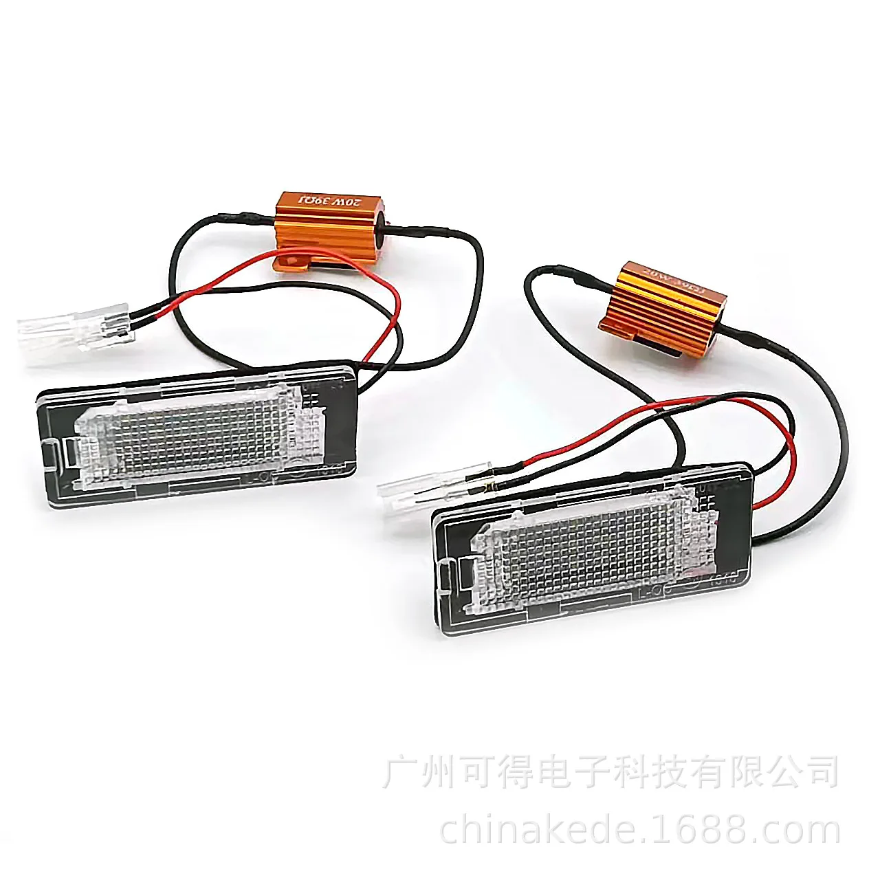 Suitable for VW Volkswagen Touareg Passat B6 B7 New Sagitar Golf PLUS license plate light LED