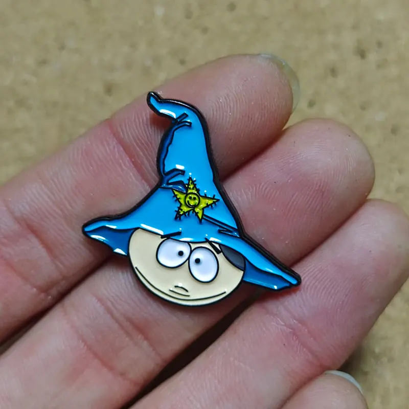 جنوب المينا دبابيس بارك الهزلي التلفزيون التلبيب دبابيس شارات على ظهره اكسسوارات للمجوهرات موضة الحيوانات دبابيس الملحقات #2