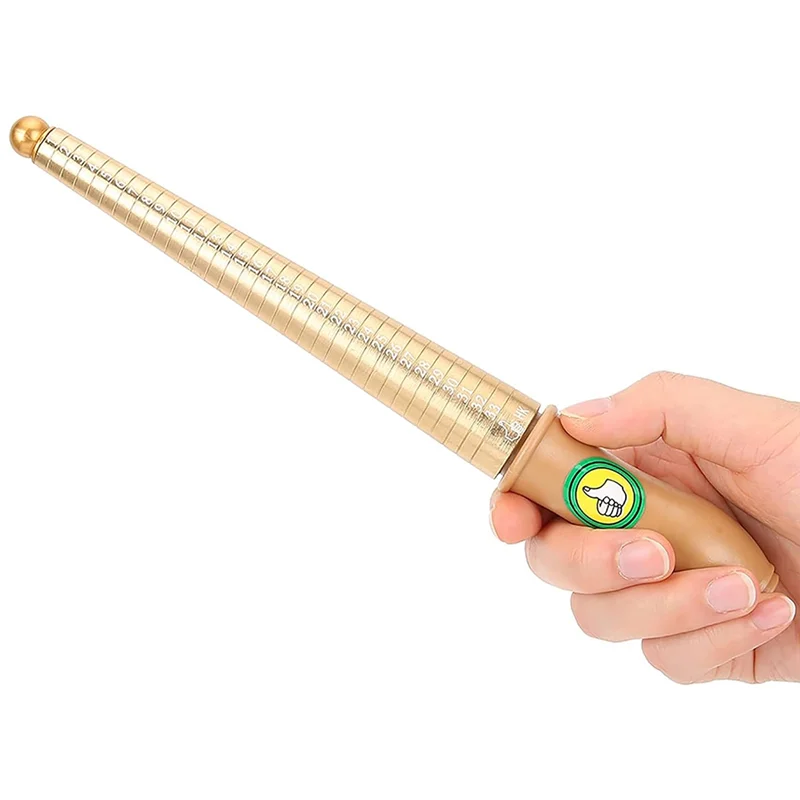 Finger Sizing Stick Silver Ring Gauge Mandrel Jewelry Tool Hongkong Size Accurate Measurements