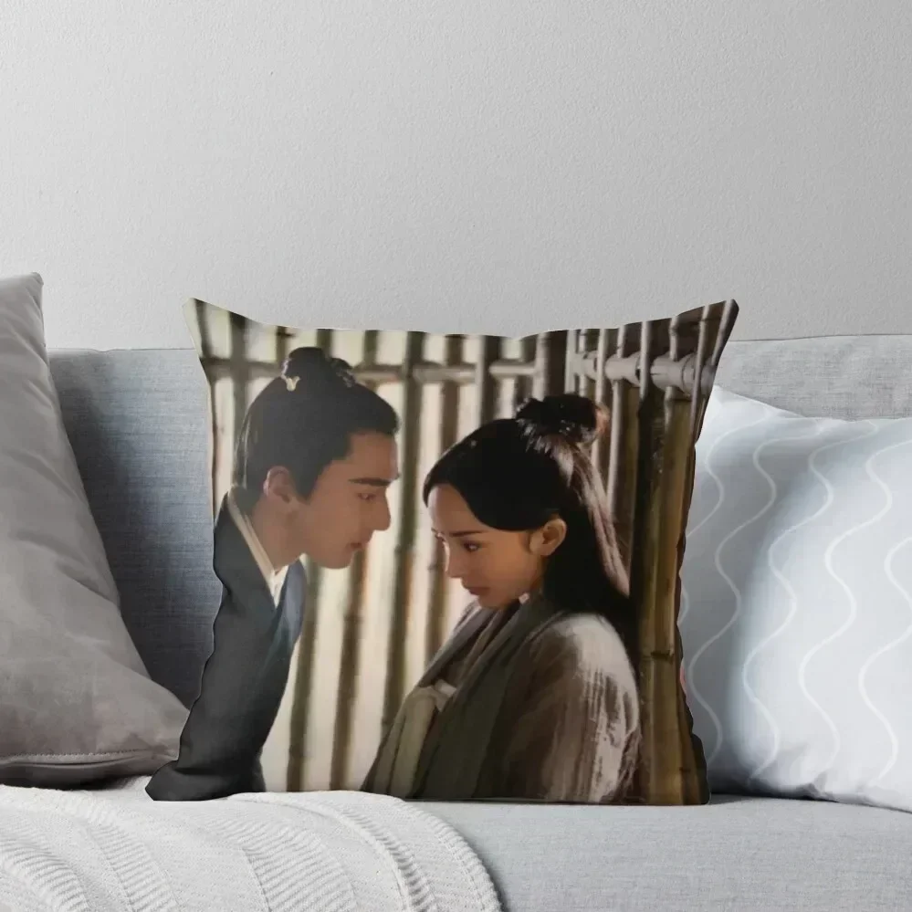 

Ye Hua and Su Su- Marriage Proposal- Ten Miles of Peach Blossoms Throw Pillow New year Decorative Cushion Cover pillow