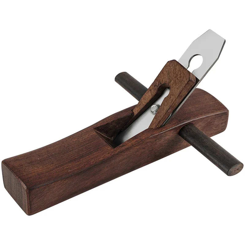 

Carpenter hand push tool carpenter small planer blade push planer Luban planer mahogany ebony