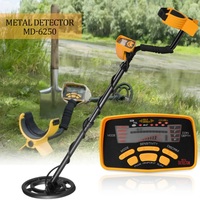 MD-6250 Professional Underground Metal Detector MD-6350 Gold Detector Treasure Finder MD-6450 with Waterproof Search Coil