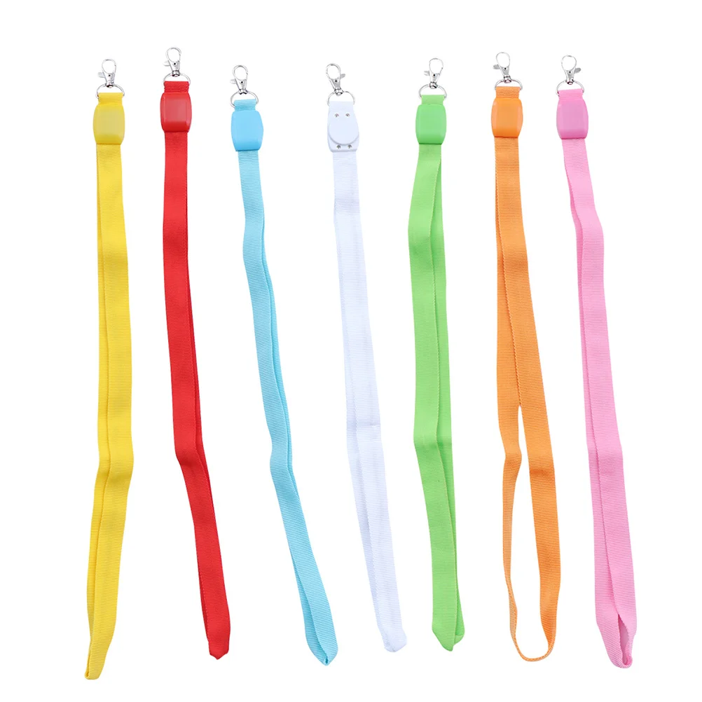 

3Pcs LED Luminous Phone Straps Id Lanyard Mobile Phone Lanyards Key Chain DIY Accessories Lightweight Easy Connect Cords Strap