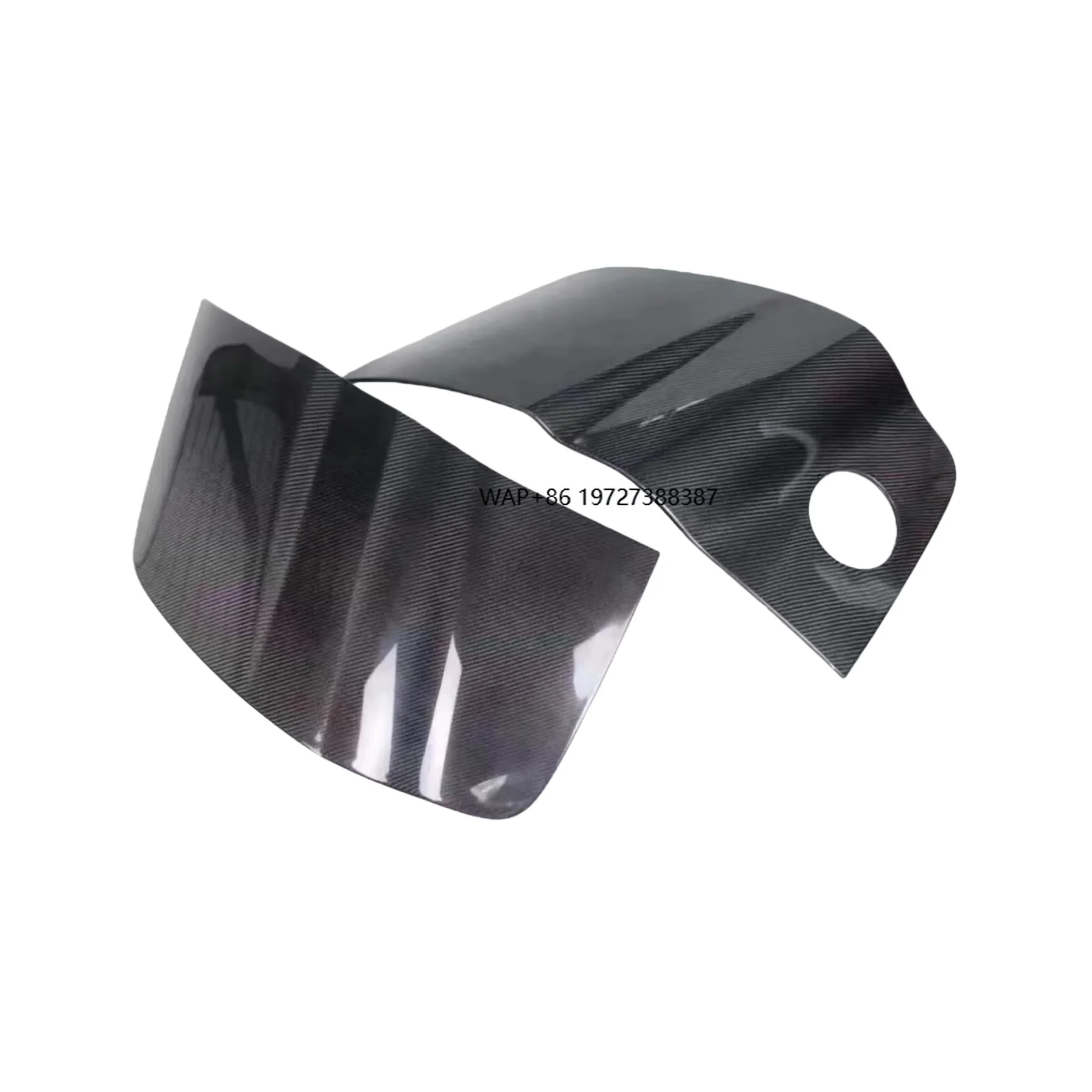 

Top Selling Car Door Rear Decorative Panel Suitable for R8 Coupe Carbon Fiber Side Decorative Cover From 08-12