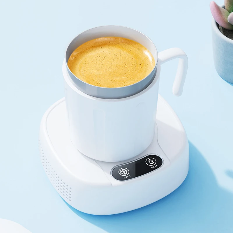 Taza de enfriamiento rápido 2 en 1, taza de enfriamiento con calefacción para café, leche y cerveza, refrigeración termostática, taza creativa con enfriamiento de hielo - Image 4