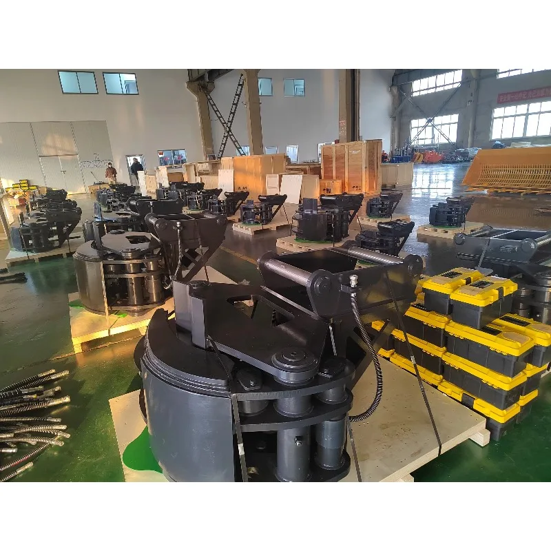 Hydraulic Tree Cutter Tree Shear for 5-9 Tons Excavator Attachments Wood Grapple Cutter