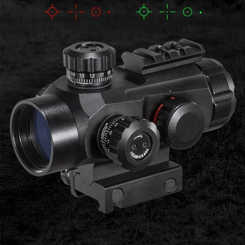 

1X35 high-quality outdoor telescope with built-in red and green dot