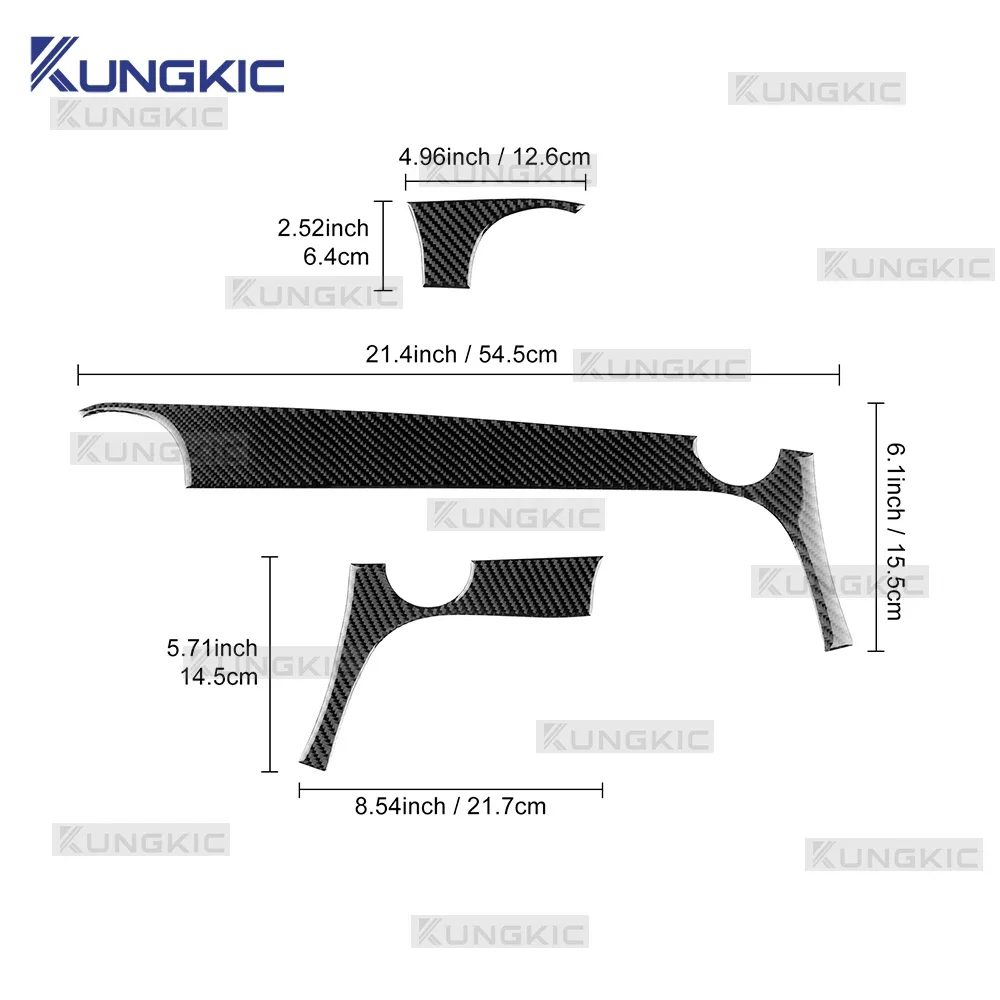 

Для Fiat 500 500C Abarth 595 595C 695 695C 2016 2017 2018-2024 500e 16-19 Наклейка на полоску автомобиля из настоящего мягкого углеродного волокна