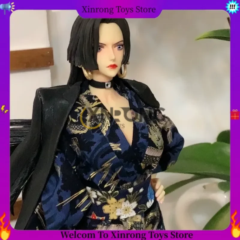 

46cm One Piece Boa Hancock In Kimono Belle Anime Girl Figure Model Statue PVC Collection GK Desktop Decoration Ornament Toy Gift
