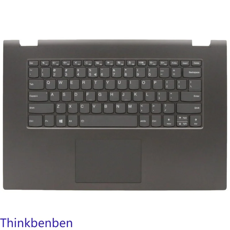 US English Black Keyboard Upper Case Palmrest Shell Cover For Lenovo Ideapad Flex C340 15 15IIL 15IWL 15IML 5CB0S17610