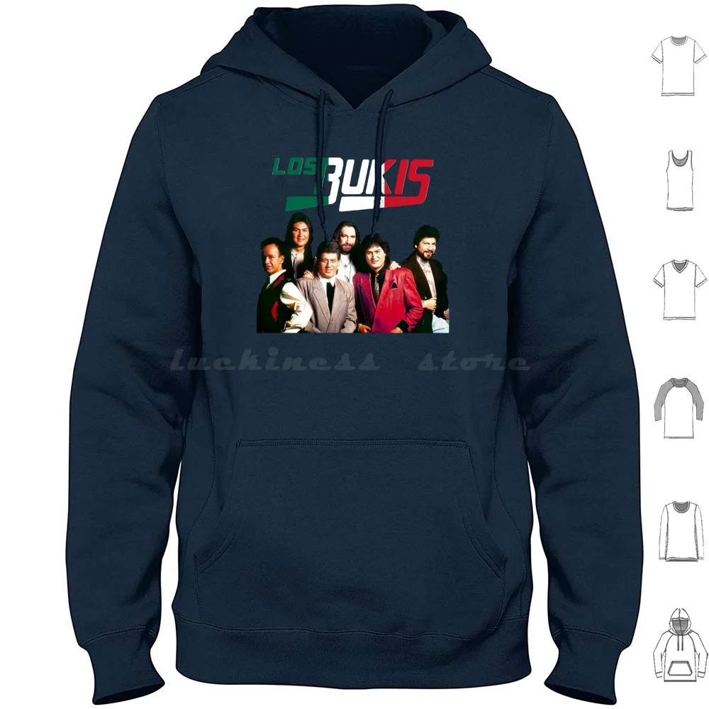 Sudadera con capucha Los Bukis (Logo Tricolor) Essential de algodón de manga larga con logo Los Bukis Tricolor Essential Tropical Flying