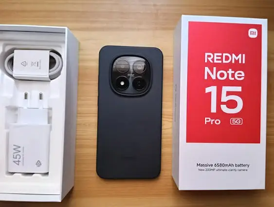 Global Version Xiaomi Redmi Note 15 Pro 5G Dimensity 7400-Ultra 6.83" Display 45W 6580mAh Battery 200MP Camera