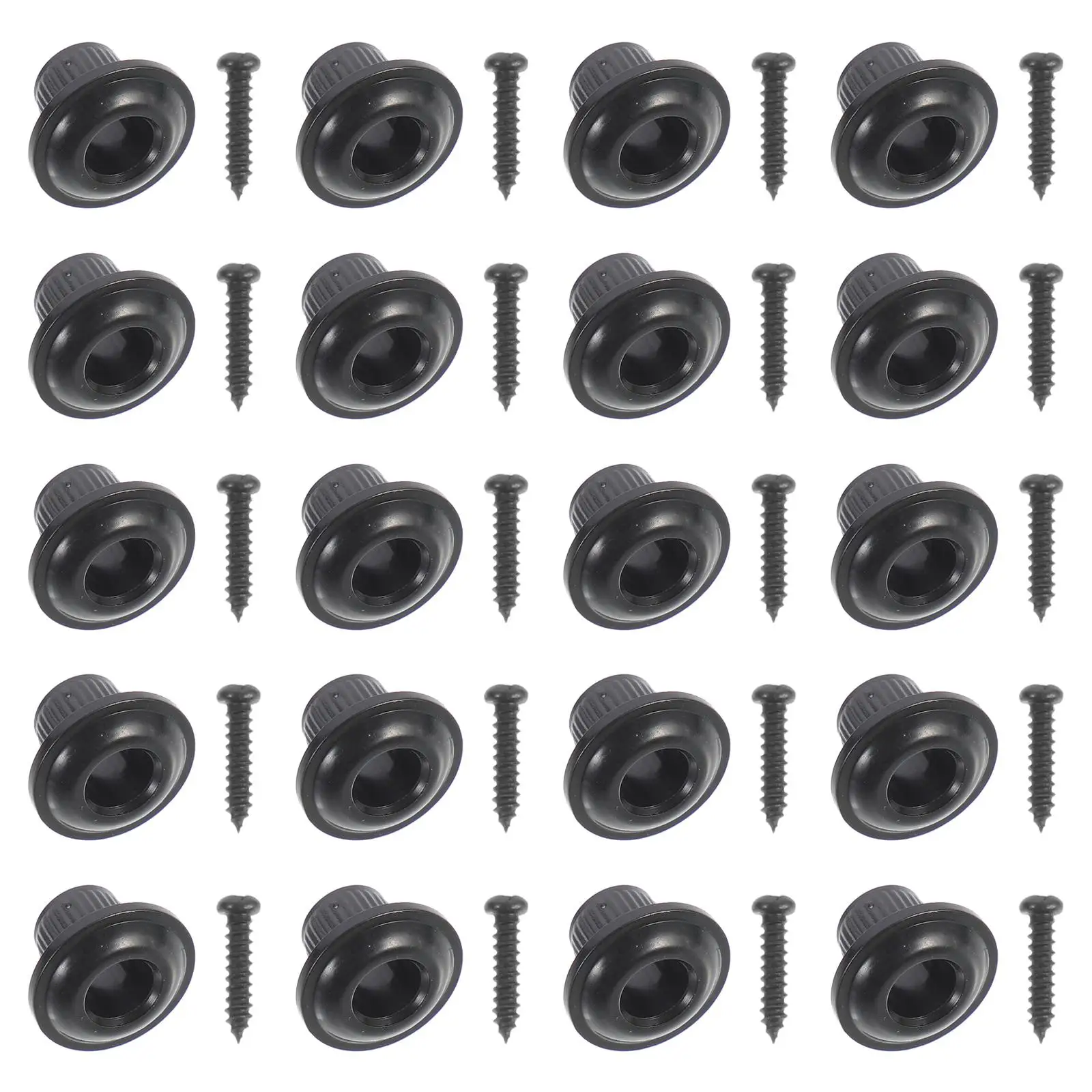 

18 Sets Guitar Tuners Machine Head Portable Tuning Peg Knob Pegs Abs+metal Accessory