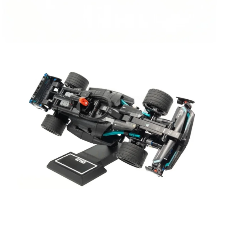 New Applicable To The Lego 42165 Technic Racing Car Inclined Display Stand Base With Nameplate - A Gift For Racing Enthusiasts