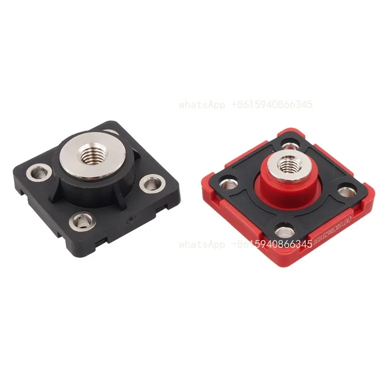 150A 250A Red and Black Energy Storage Terminal Through-wall Type High Current  Copper Connector Battery Terminal