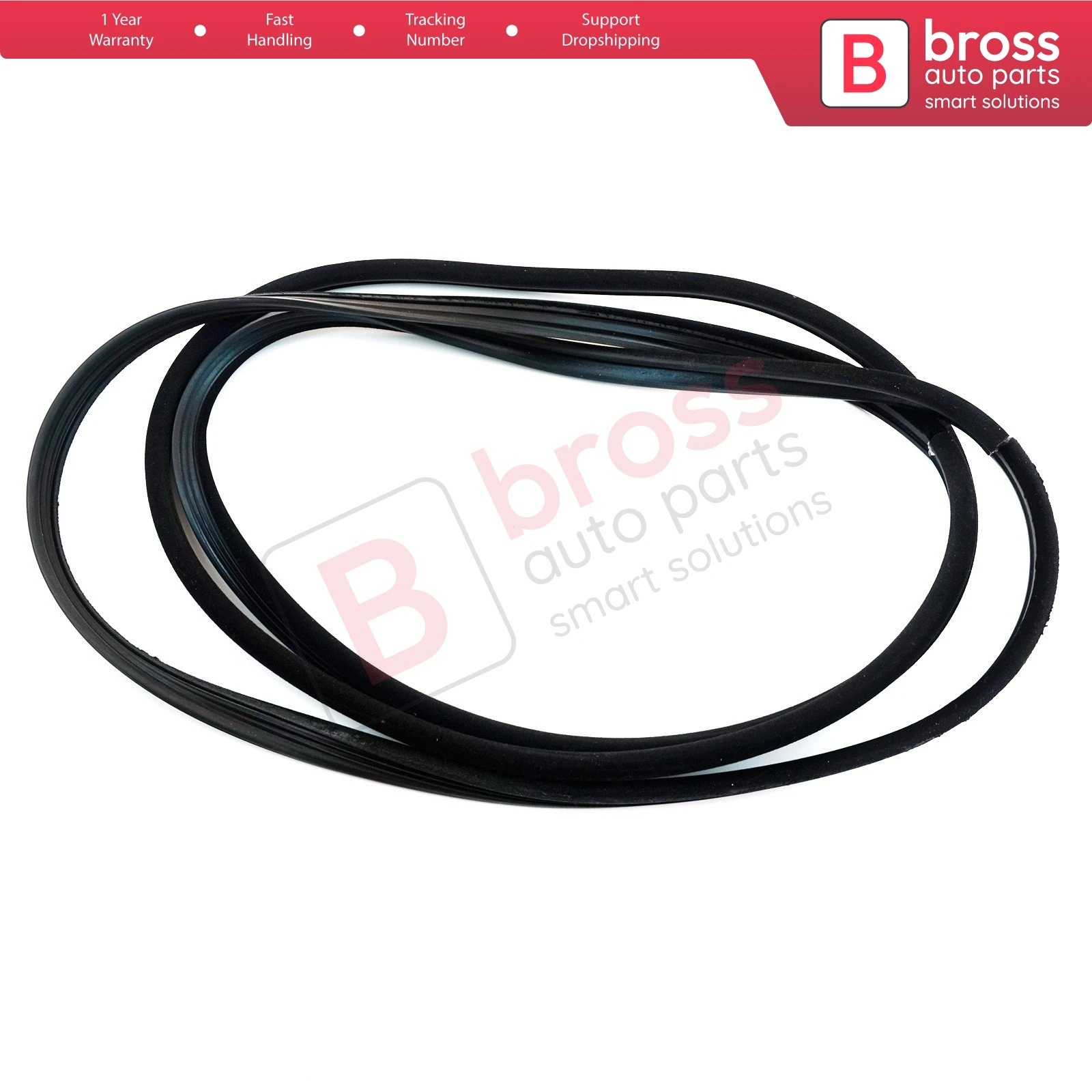 Bross Auto Parts BSR557 Sunroof Sliding Seal A1267800098 for Mercedes-Benz W126 W140 W463 ;1992 1993 300SD Ship From Turkey