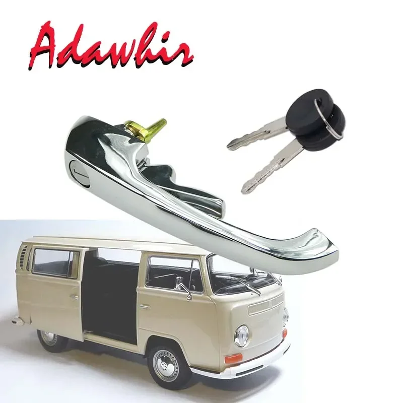 For Volkswagen LT Front Left and Right Door Handles with 2 Keys 211837205N