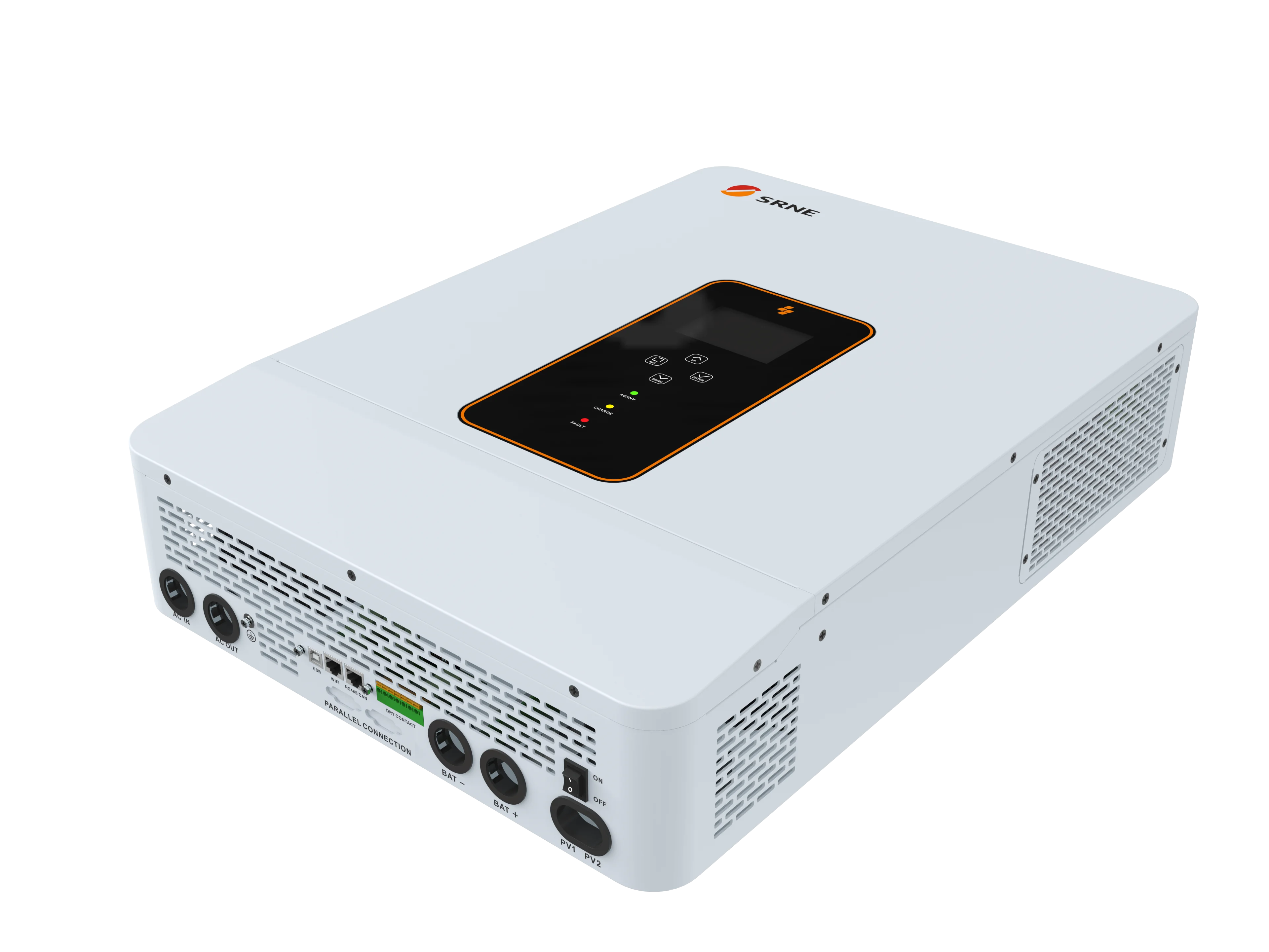 Factory Pv Inverter 110vac 48v With Parallel Function 10kw Single Phase Srne Split Phase Inverter