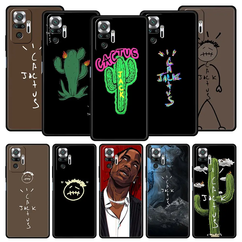 Astroworld Travis Scott For Xiaomi Redmi Note 10 11 9 8 Pro Phone Case 9S 7 8T 9T 9A 8A 9C K50 K40 Gaming 11T 5G Soft Back Cover