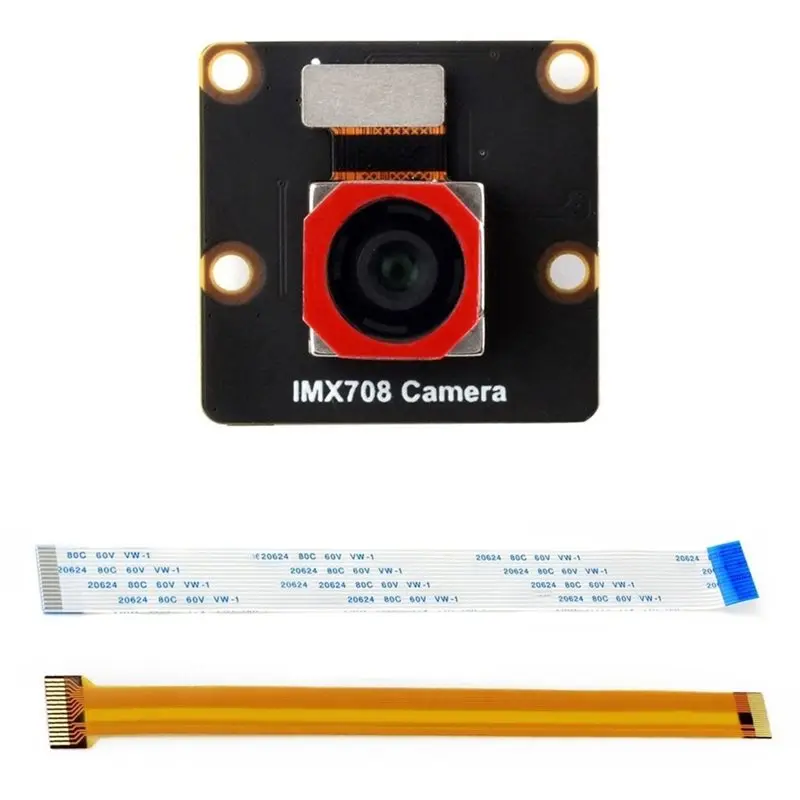 IMX708 12MP High Resolution Autofocus Camera 79.8° FOV Camera Compatible With For Raspberry Pi Series Boards