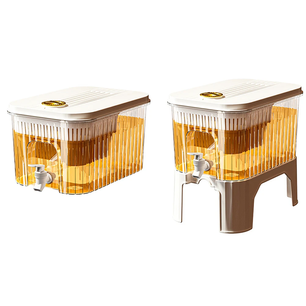 Jarra de agua fría de 4,5 l, jarra portátil de gran capacidad para bebidas, galones, Base desmontable, hervidor frío para fiestas y uso diario