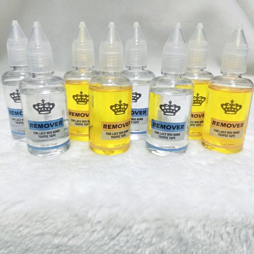 lace front wig glue remover 30ml transparent glue remover For Lace Bond Toupee Skin Weft Tape Invisible Adhesive Hair Extension