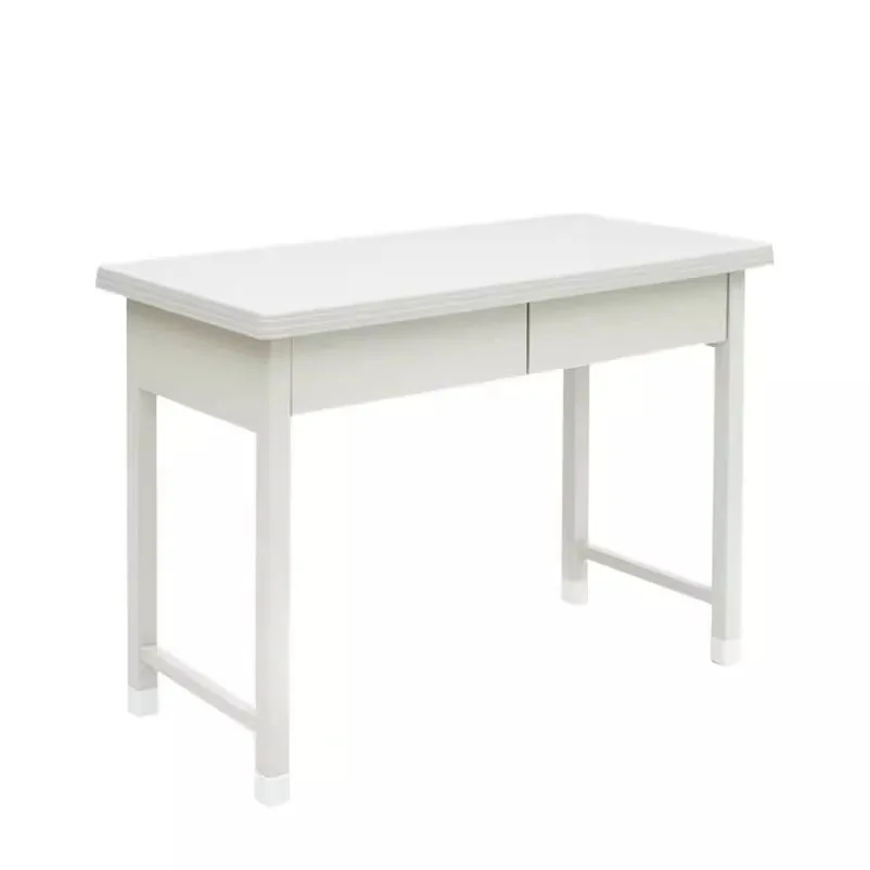 

Steel camping equipment desk study table three pumping table double computer table barracks thickened three pumping study work t