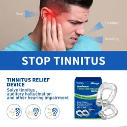 Tinnitus Relief Ear Clip Portable Anti Tinnitus Ear Cuff Earss Ringing Stopper Calming Ears Tool Ear Pressure Tinnitus Relief
