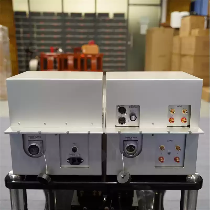 LM-44 WE Replica Direct-Heated Tube Preamplifier Separate Power Supply Hi-Fi Valve Preamp Clearance Sale Stock Liquidation