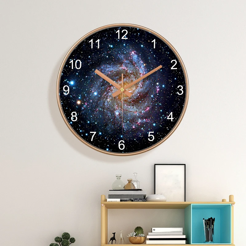 Modny kosmiczny zegar ścienny  – Resin Art Wall Clock recenzja i cena