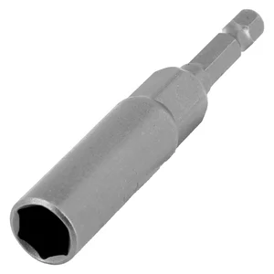 Cromo vanádio aço sextavado soquetes, 80mm, 5.5, 6, 7, 8, 9, 10, 11, 12, 13, 14, 15, 16, 17, 18, 19mm, 1Pc parafusadeira pneumática/ferramenta elétrica 12 principais vendas rodas de ferro aro 15 - №12