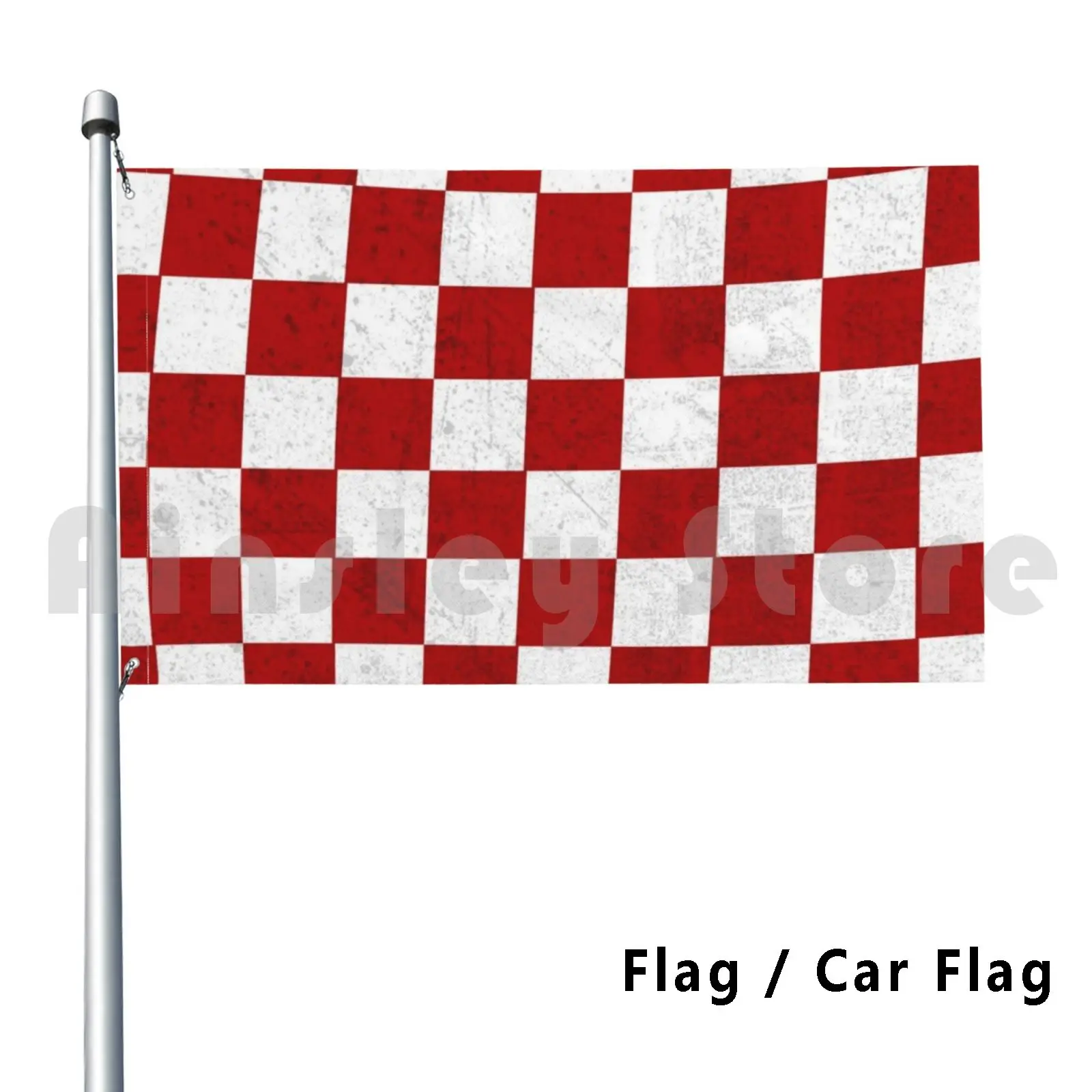 Croatia Red & White Flag Car Flag Funny Croatian Croatia Cr Hr Hrvatska Europe Kids Pride Football