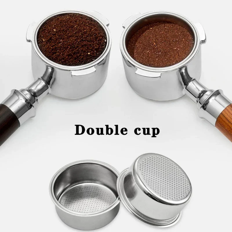 51mm Bottomless Coffee Portafilter for Delonghi Dedica Ec680/685 Stainless Steel Espresso Handle Filter Modification Accessories