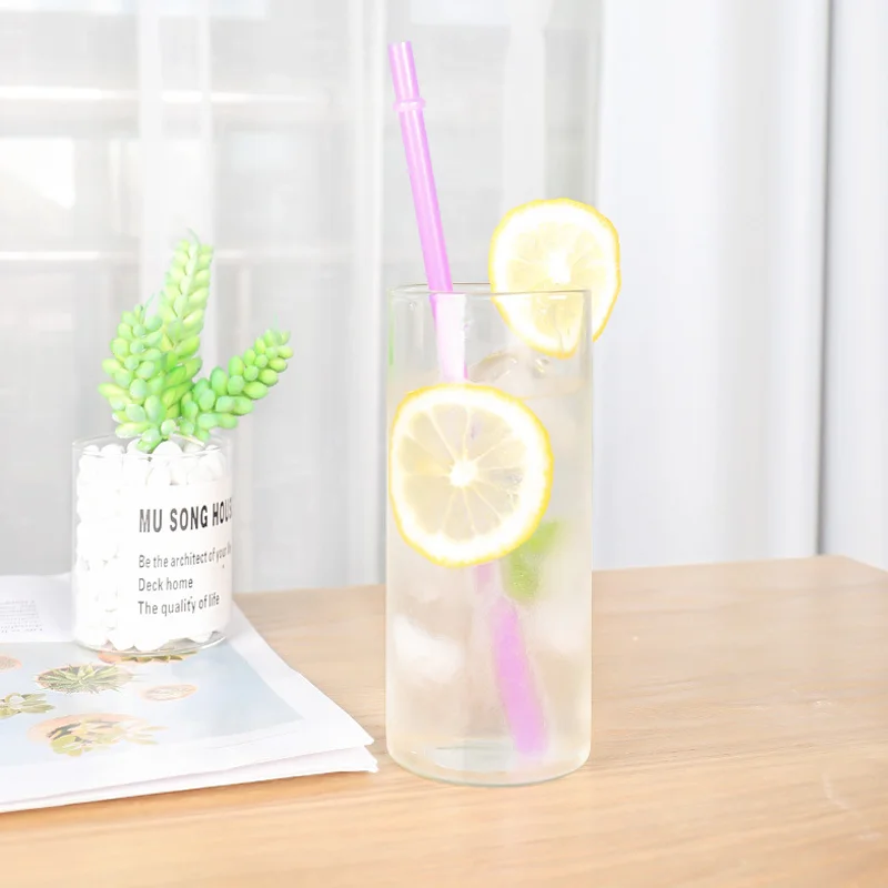 

1000PCS Wholesale Reusable Hard Plastic Straws for Tumbler Mason Jars Drinking Straws Mixed Colours Cup Accessories New