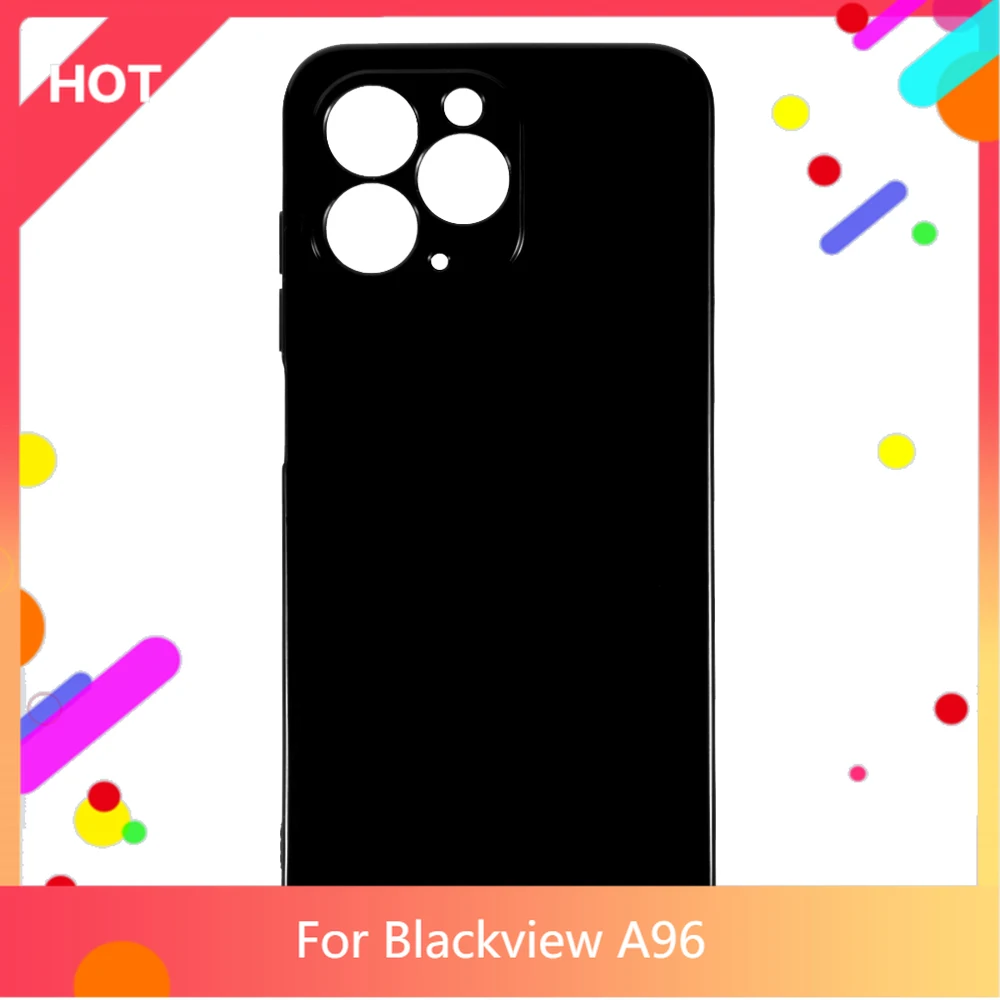 A96 Case Matte Soft Silicone TPU Back Cover For Blackview A96 Phone Case Slim shockproo