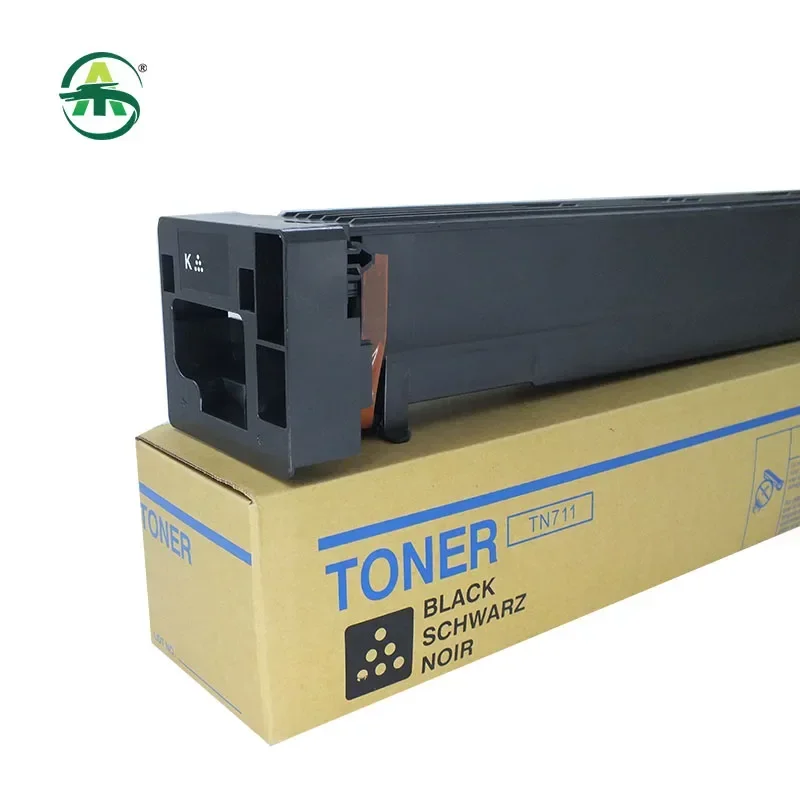 Imagem -06 - Cartucho de Toner Tn711 Compatível para Konica Minolta Bizhub C654 754 Cartuchos Copiadora Suprimentos Peças Sobressalentes Cym500g 1pc